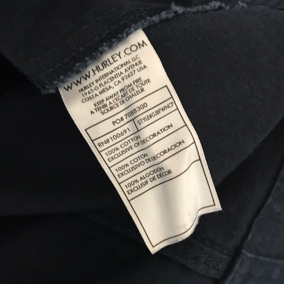 Hurley Jackets & Coats Awesome Hurley Canvas Military Inspired